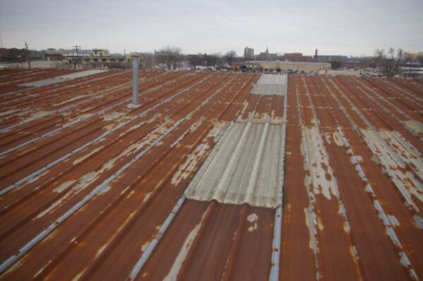 Ideal Roofing and Construction, metal rusted roof